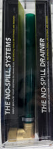 No-Spill Systems spill 90° drainer in packaging