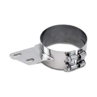 Angled Peterbilt exhaust clamp