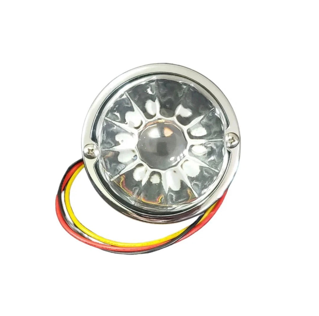 top view of glass watermelon ight