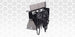 Highway Products open gull wing chain hanger with chains on a white background