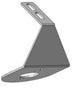 Metal bracket on a white background