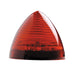 Red beehive light on a white background