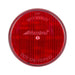 Red Maxxima automotive light on a white background