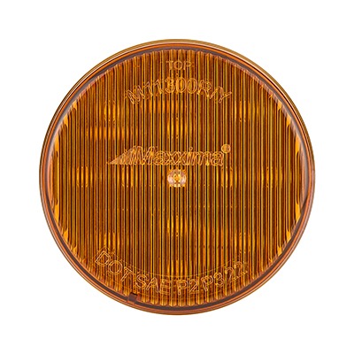 Maxxima 2-1-/2" round amber light 